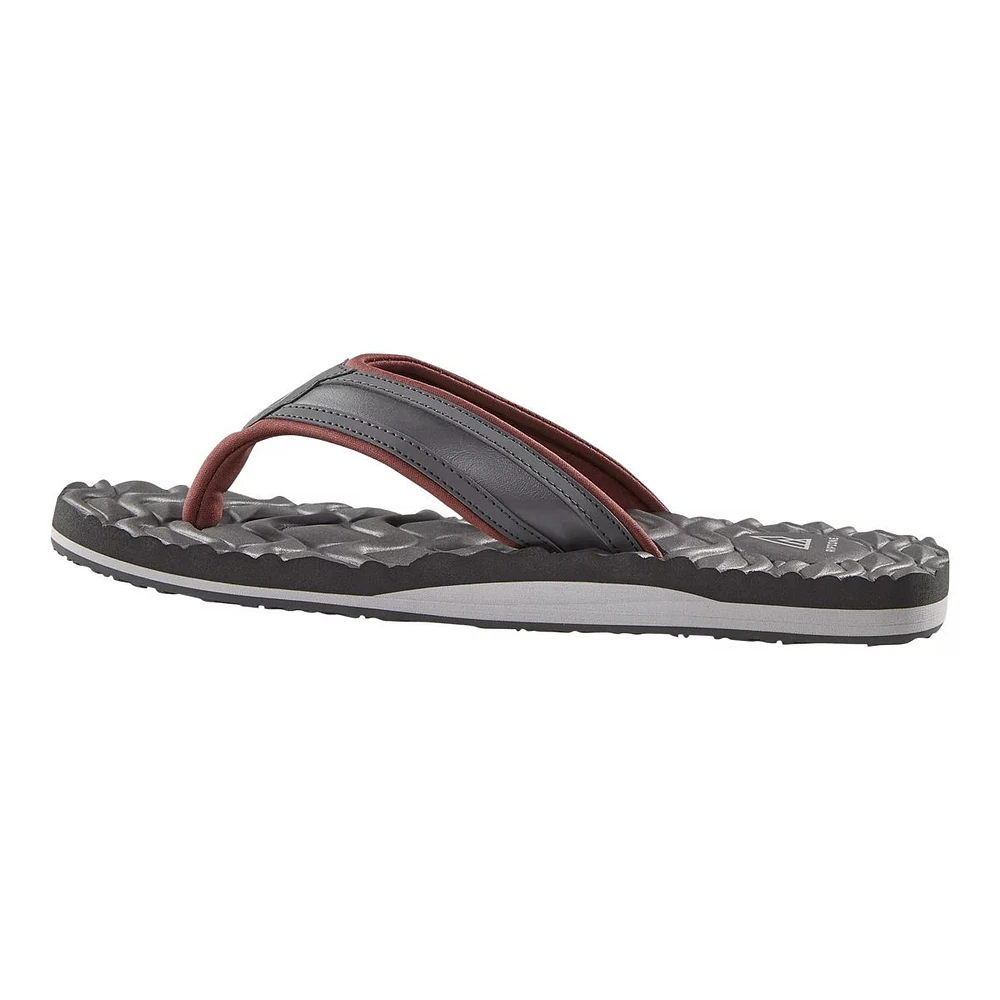 Ripzone Men's Cushy Flip Flops/Sandals, Slip Resistant