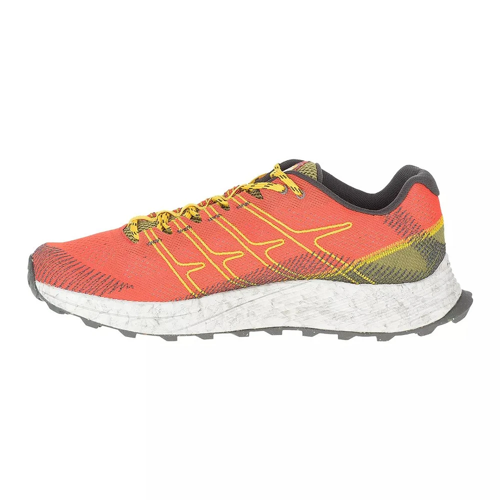 Merrell Men's MOAB Flight Cushioned Breathable Mesh Trail Running Shoes