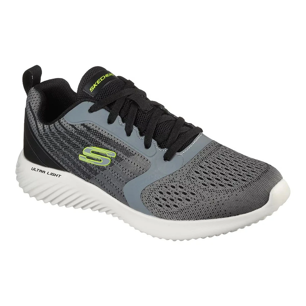 Skechers Men's Bounder Shoes, Low Top, Walking, Training, Lightweight, Cushioned