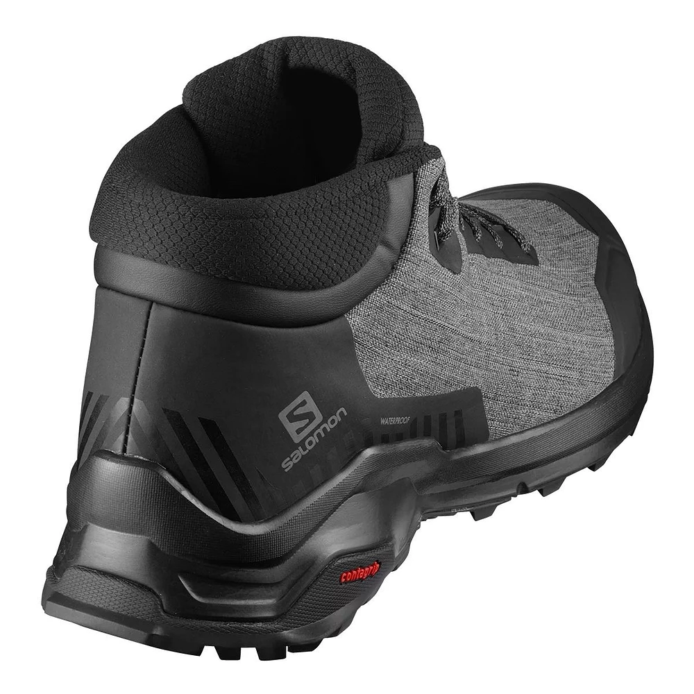 Salomon Men's X Reveal Chukka CSWP Waterproof Non-Slip Lightweight Winter Boots