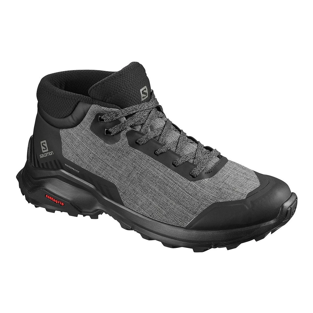 Salomon Men's X Reveal Chukka CSWP Waterproof Non-Slip Lightweight Winter Boots