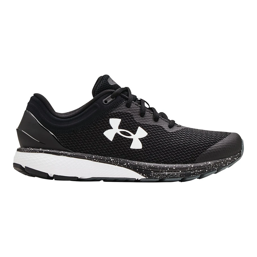 Under Armour Men's Charged Escape 3 Big Logo Lightweight Mesh Running Shoes