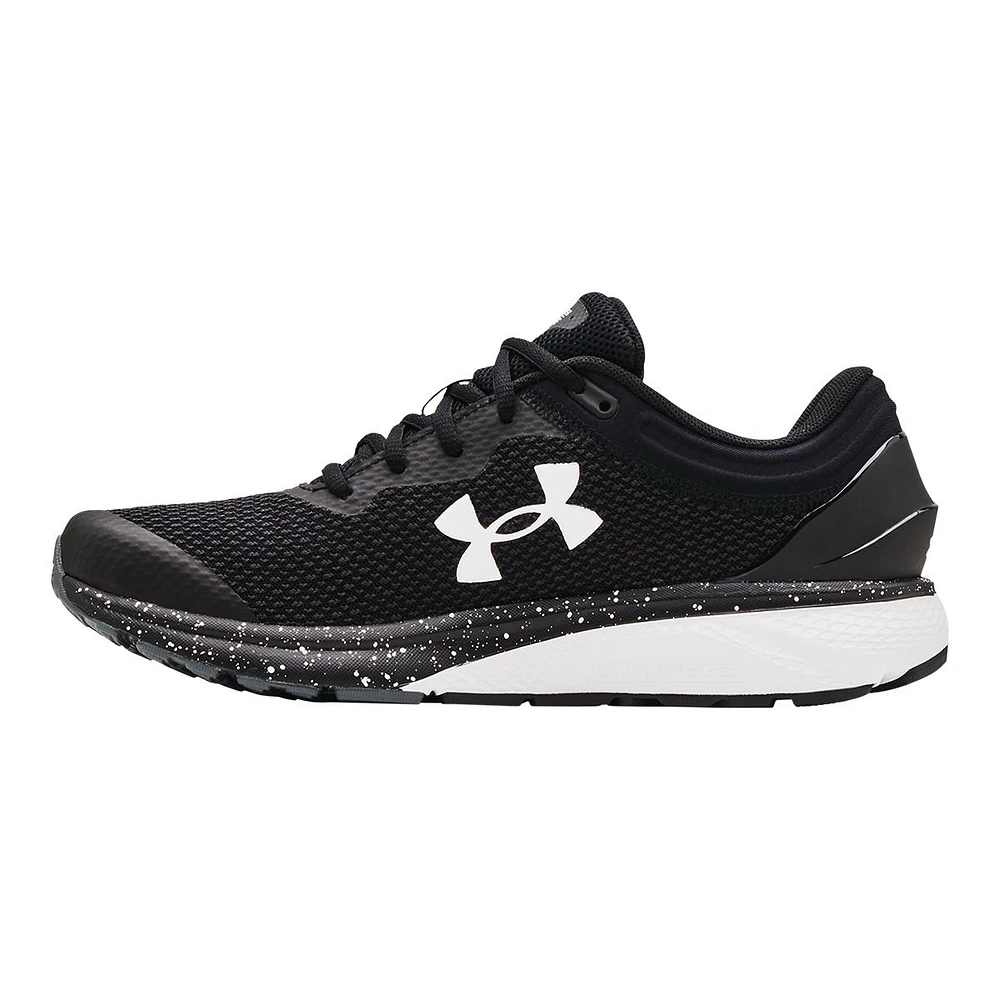 Under Armour Men's Charged Escape 3 Big Logo Lightweight Mesh Running Shoes