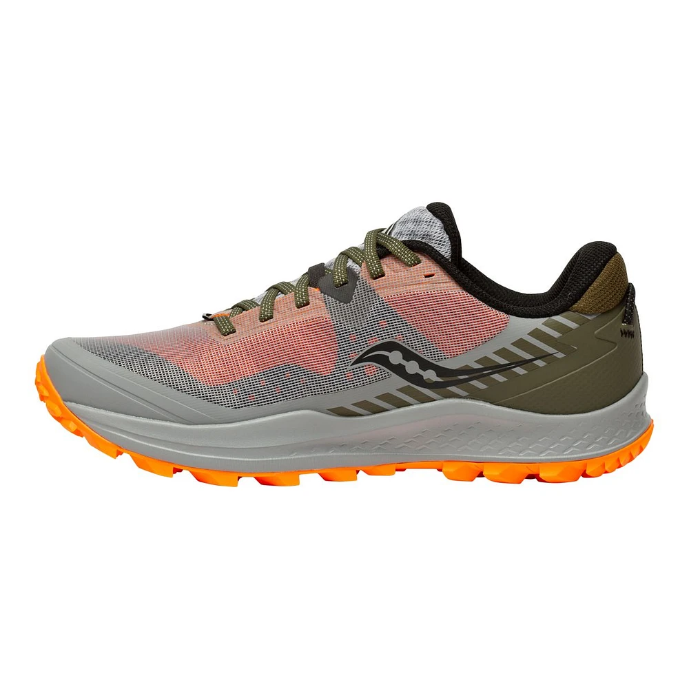 Saucony Men's Peregrine 11 Non-Slip Lightweight Trail Running Shoes