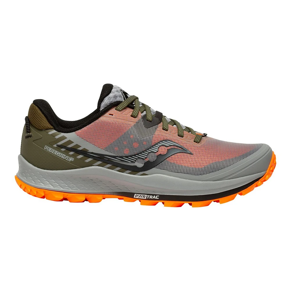 Saucony Men's Peregrine 11 Non-Slip Lightweight Trail Running Shoes