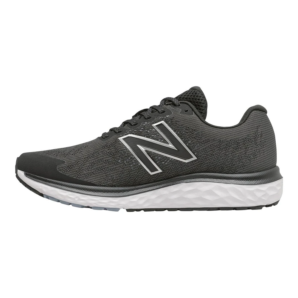 New Balance Men's Fresh Foam M680 v7 Lightweight Mesh Running Shoes