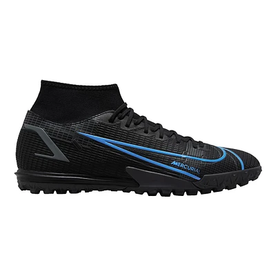 Nike Men's/Women's Mercurial Superfly 8 Academy Turf Indoor Soccer Shoes, Futsal