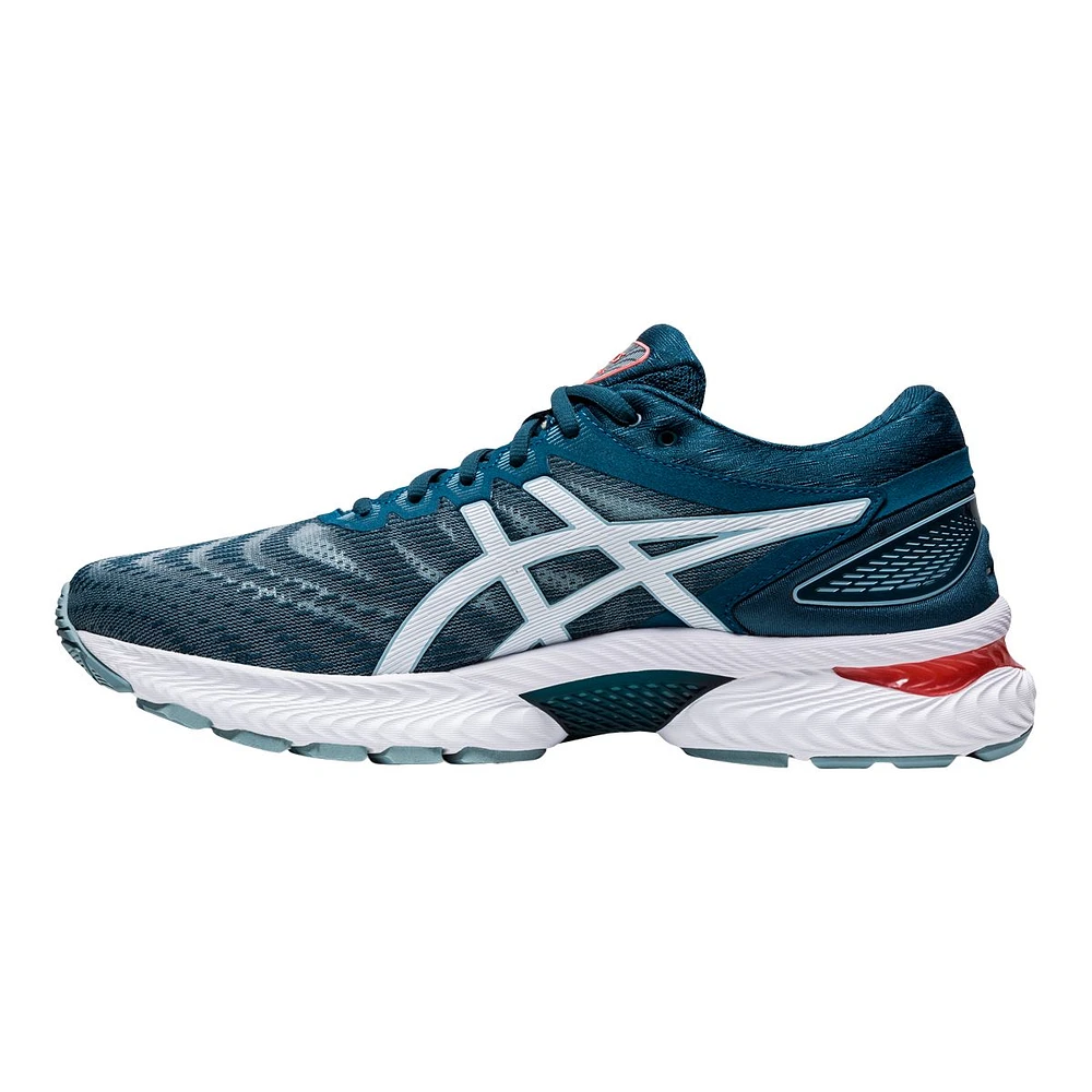 ASICS Men's Gel-Nimbus 22 Running Shoes, Breathable, Soft cushion