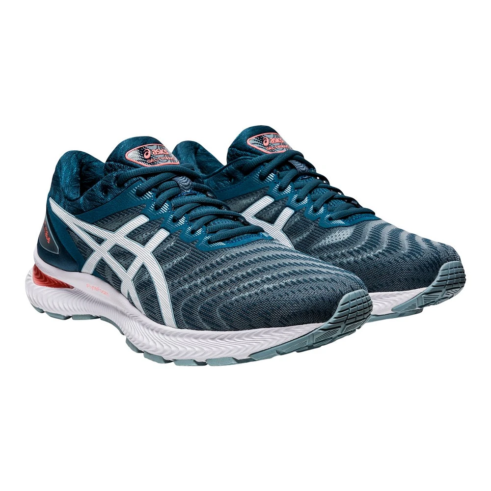 ASICS Men's Gel-Nimbus 22 Running Shoes, Breathable, Soft cushion