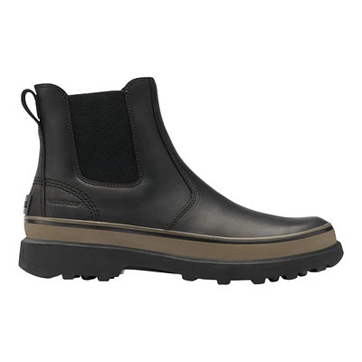 Sorel Men's Caribou Chelsea Boots, Ankle, Slip On, Causual, Rain, Waterproof, Leather