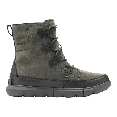 Sorel Men's Explorer  Winter Boots, Waterproof, Non Slip, Lightweight