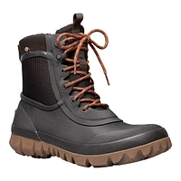 BOGS Men's Arcata Urban Lace Slip-Resistant Lined Waterproof Winter Boots