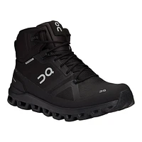 On Men's Cloudrock Mid Waterproof Textile Hiking Shoes