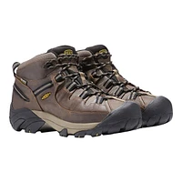 KEEN Men's Targhee III Mid Wide Leather Hiking Shoes