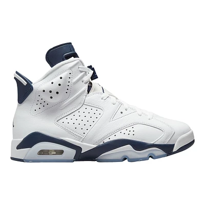 Nike Men's Air Jordan Retro 6 Basketball Shoes, High Top, Indoor, Leather