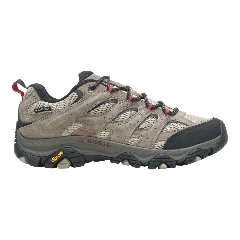 Merrell Men's Moab 3 Waterproof Wide Hiking Shoes