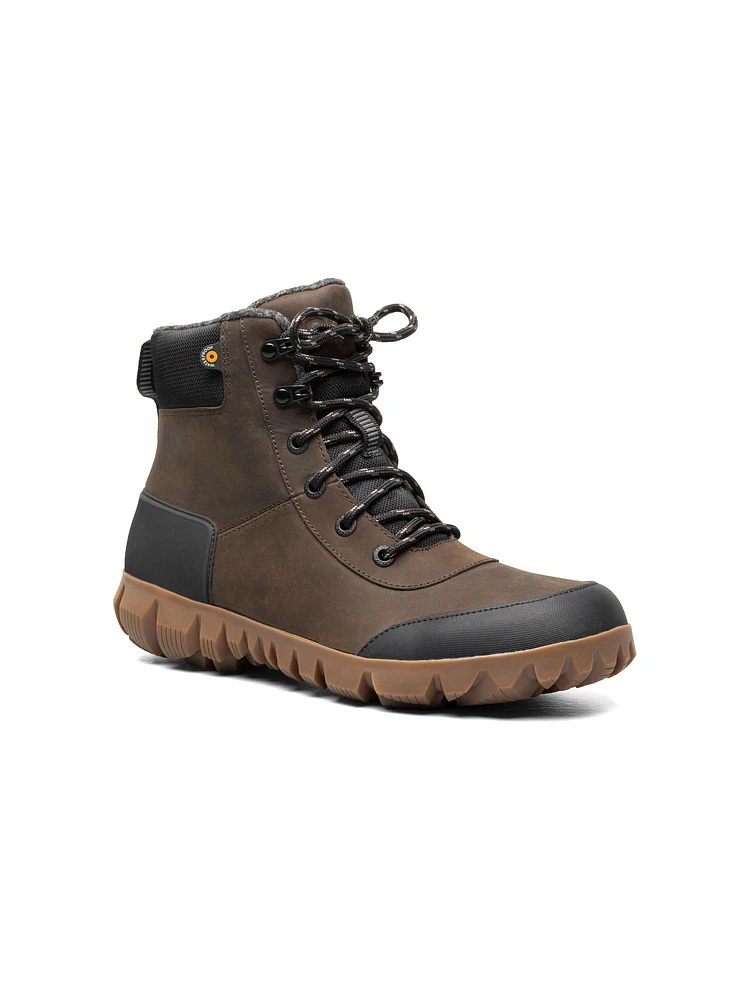 Bogs Men's Urban Lace Leather Mid Boots