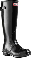 Hunter Women's Original Back Adjustable Wellington Rubber Rain Boots, Tall, Waterproof