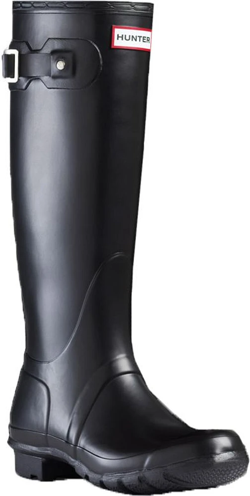 Hunter Women's Original Back Adjustable Wellington Rubber Rain Boots, Tall, Waterproof