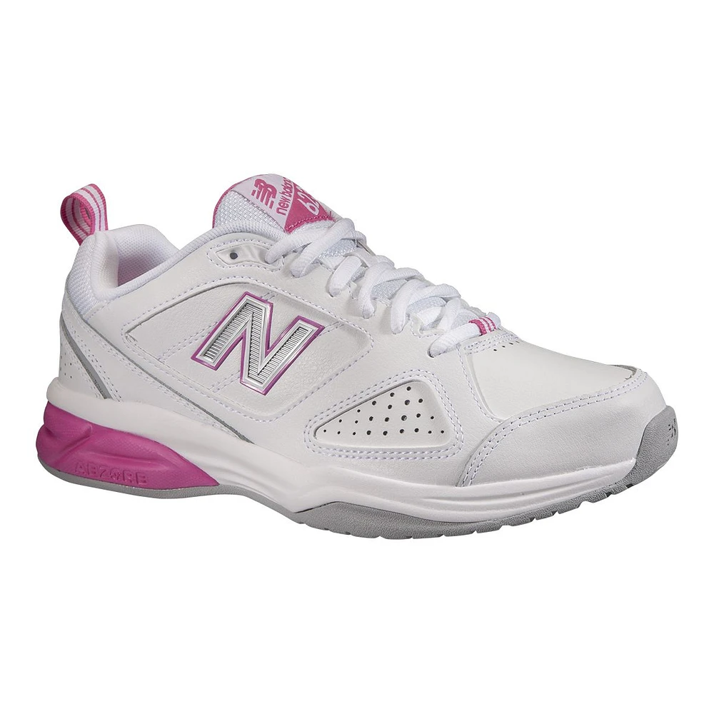 New Balance Women's 623v3 Training Shoes, Wide Width, Gym, Cushioned, Leather