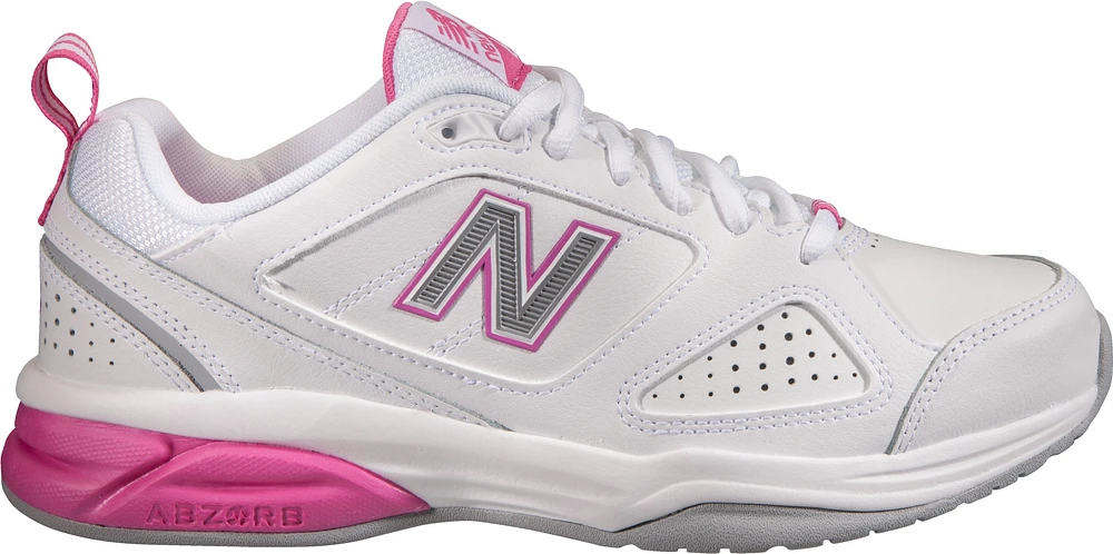 New Balance Women's 623v3 Training Shoes, Wide Width, Gym, Cushioned, Leather