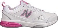 New Balance Women's 623v3 Training Shoes, Wide Width, Gym, Cushioned, Leather