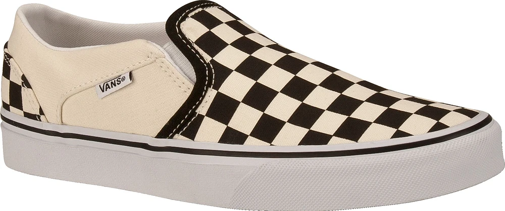 Vans Women's Asher  Skate Shoes, Sneakers, Girls', Casual, Slip On