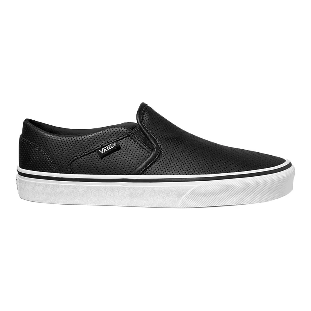 Vans Women's Asher  Skate Shoes, Sneakers, Low Top, Casual, Slip On, Breathable