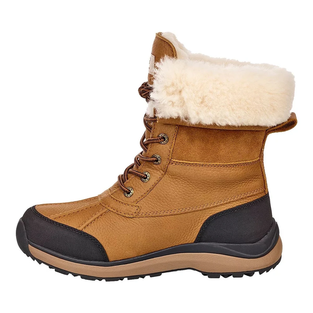 UGG Women's Adirondack Tall Waterproof Insulated Wool-Lined Winter Boots