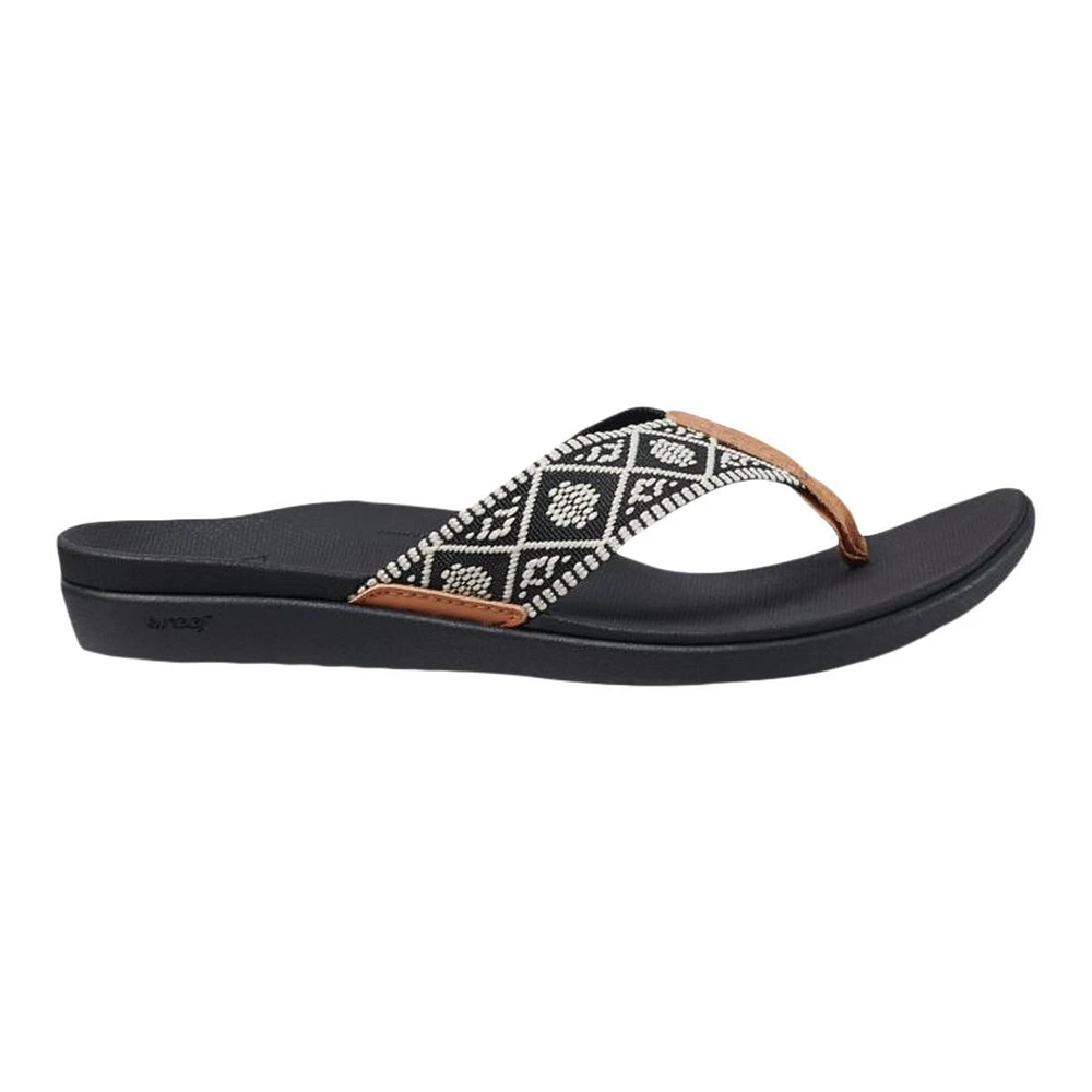 Reef Women's Ortho Bounce Flip Flops/Sandals, Shock Absorbent