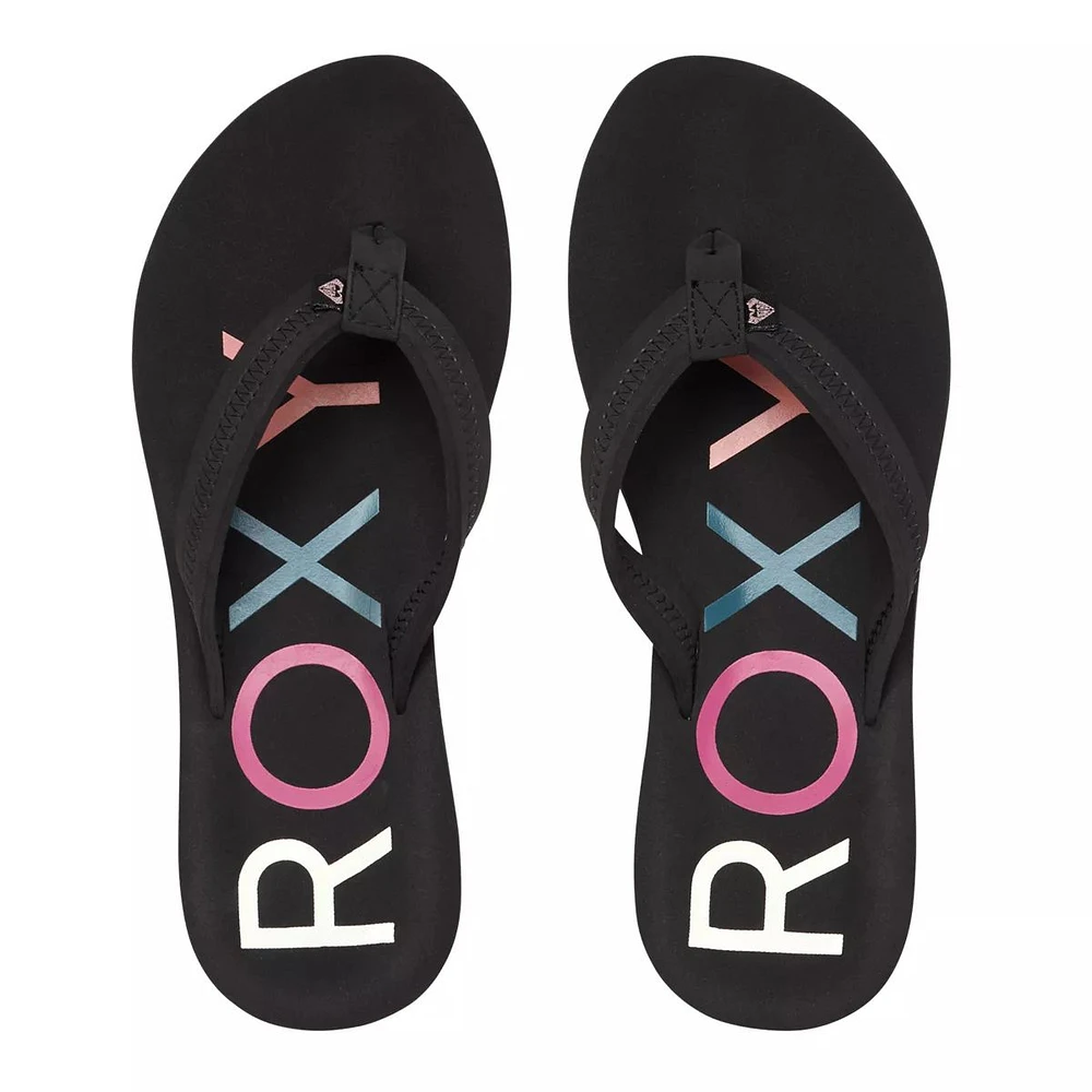 Roxy Women's Vista III Water-Resistant Beach Flip Flops Sandals