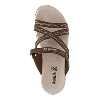 Kamik Women's Balta Multi Strap Slides/Sandals, Water, Sport