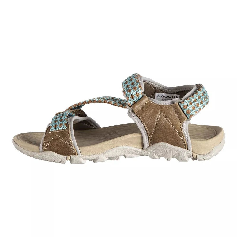 Woods Women's Williston Multi Strap Sandals, Outdoor, Water, Sport