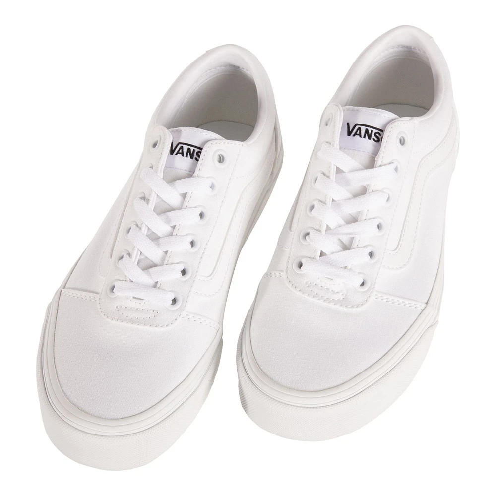 Vans Women's Ward Skate Shoes, Sneakers, Low Top, Casual, Canvas