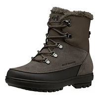 Helly Hansen Women's Sorrento Winter Boots, Mid Top, Waterproof, Non Slip, Faux Fur