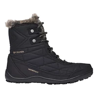 Columbia Women's Minx Shorty III Suede Waterproof Insulated Winter Boots