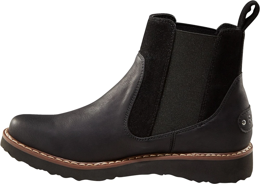 Roxy Women's Maddie J Chelsea Boots, Ankle, Slip On, Casual, Faux Leather