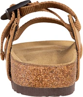 Woods Women's Laas Adjustable Cork Slides/Sandals, Casual, Walking, Beach