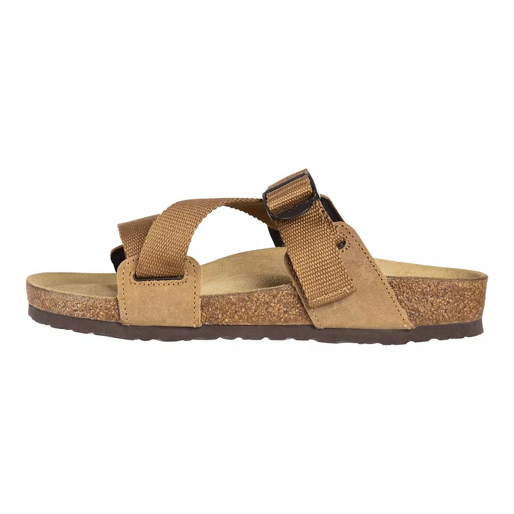 Woods Women's Laas Adjustable Cork Slides/Sandals, Casual, Walking, Beach