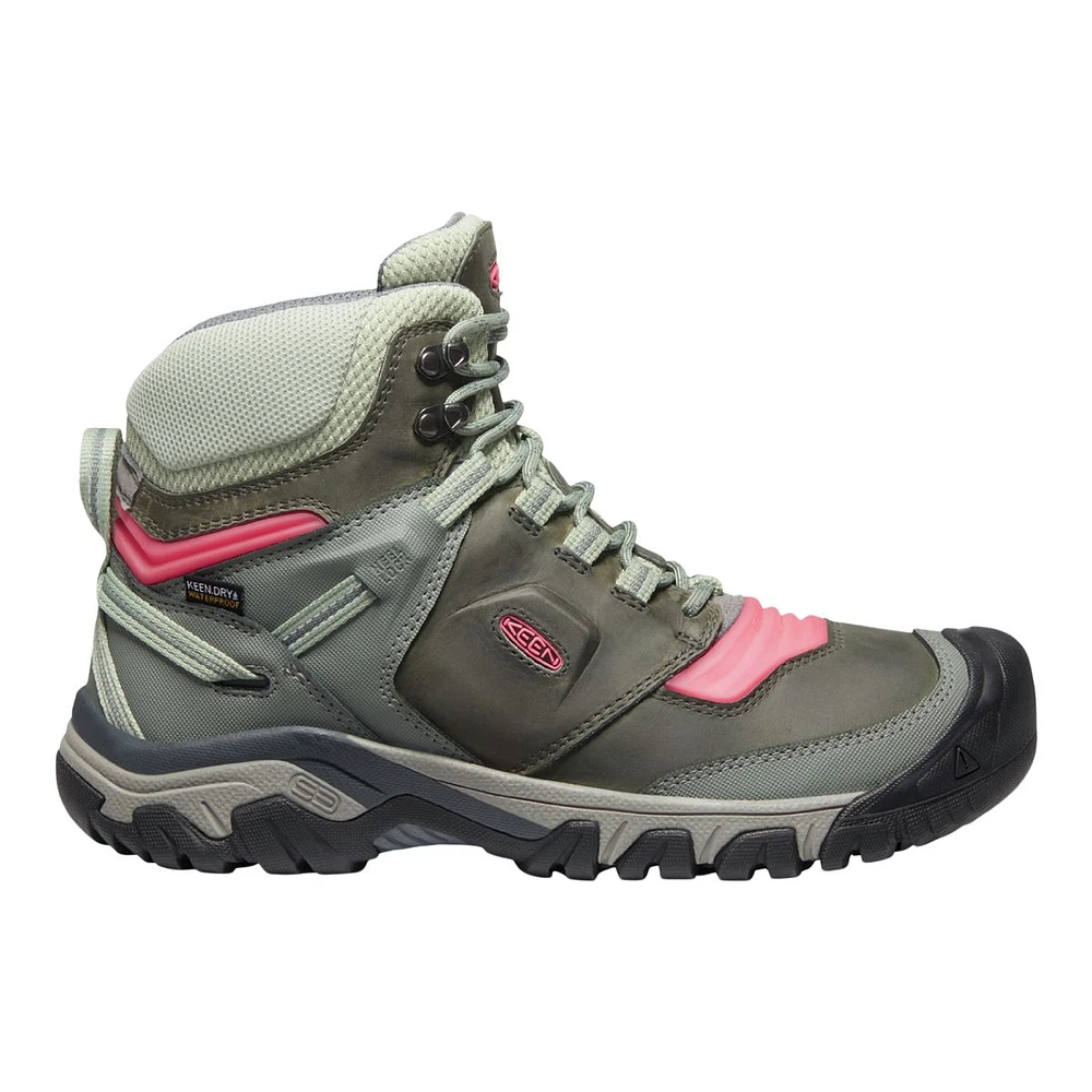 Keen Women's Ridge Flex Hiking Boots, Waterproof