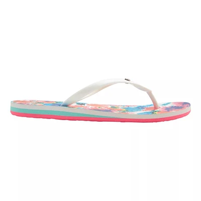 Roxy Women's Portofino III Tie Dye Flip Flops/Sandals