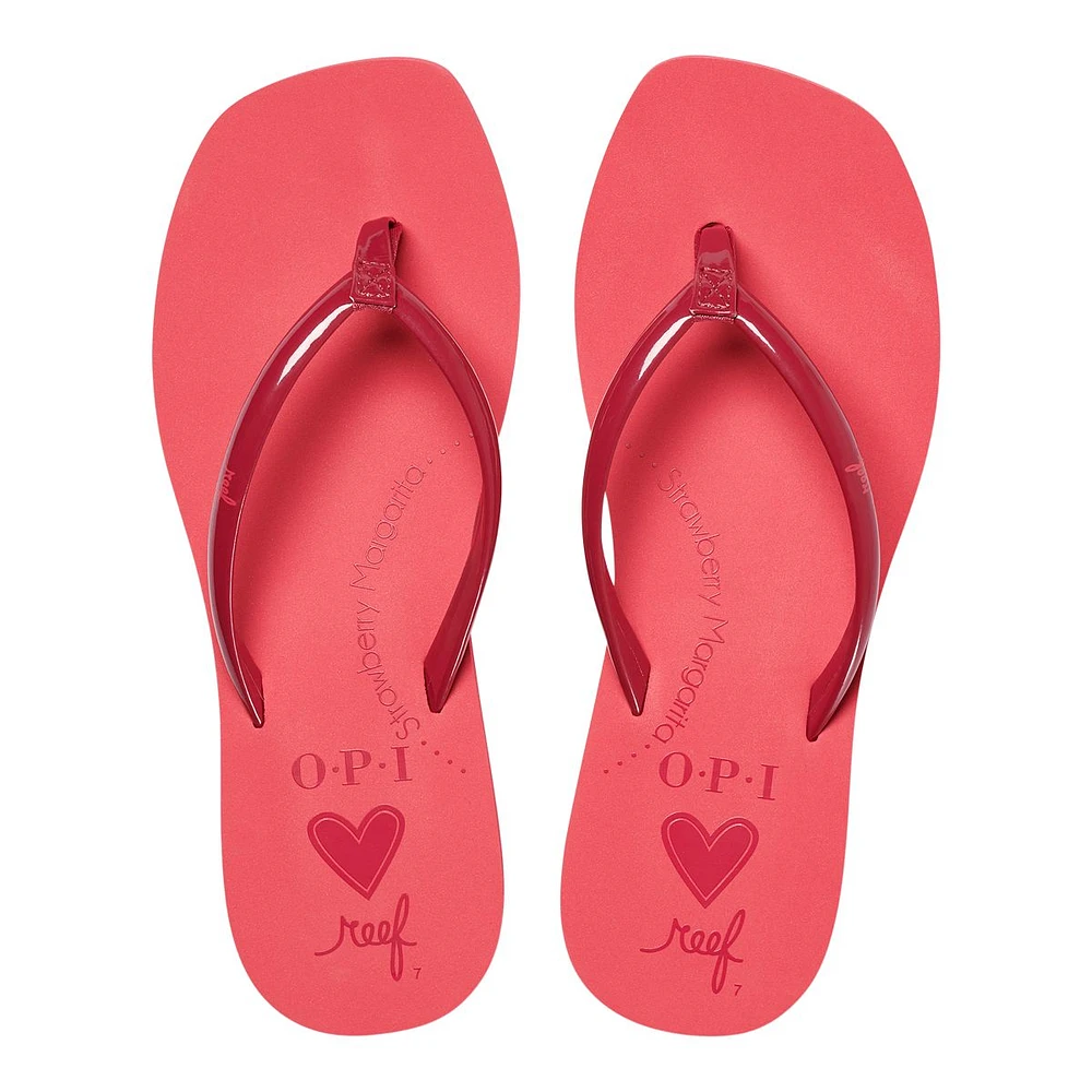 Reef Women's Seas x OPI Flip Flops/Sandals