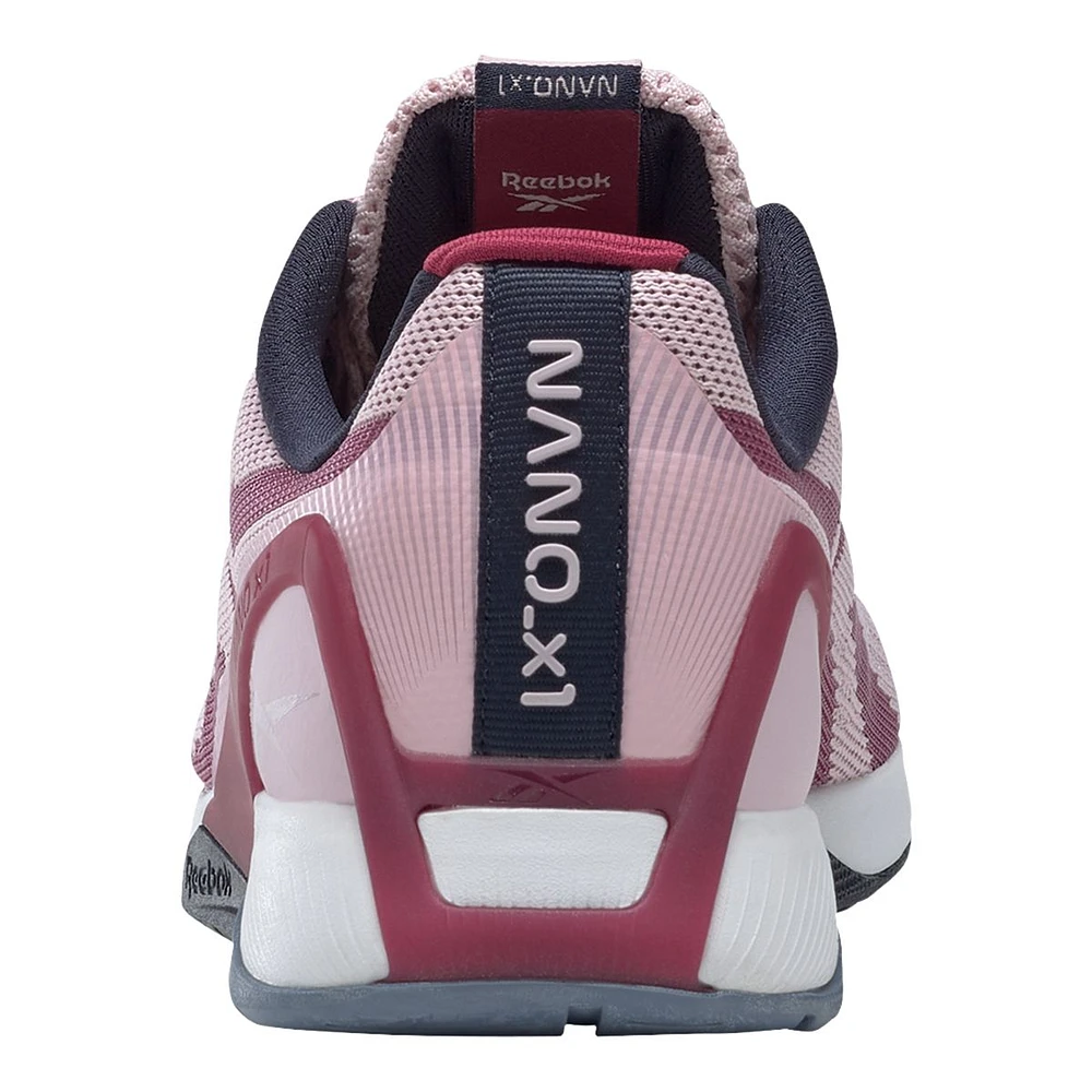 Reebok Women's Nano X1 Training Shoes, Gym, Cushioned, Knit