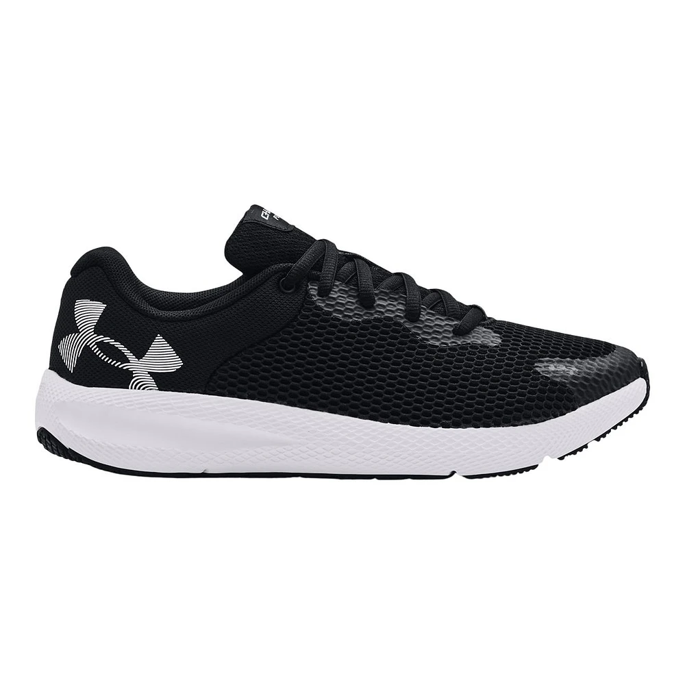 Under Armour Women's Charged Pursuit 2 Big Logo Lightweight Mesh Running Shoes