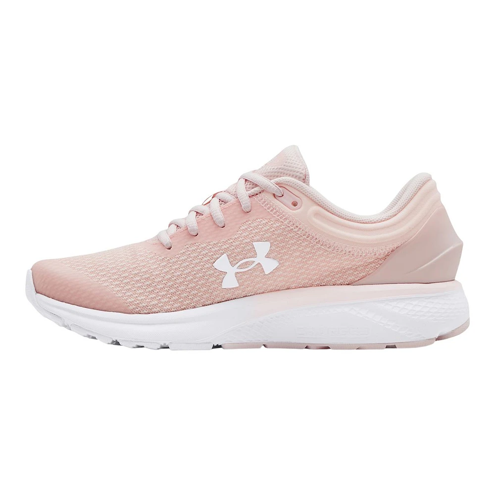 Under Armour Women's Charged Escape 3 Big Logo Lightweight Breathable Running Shoes