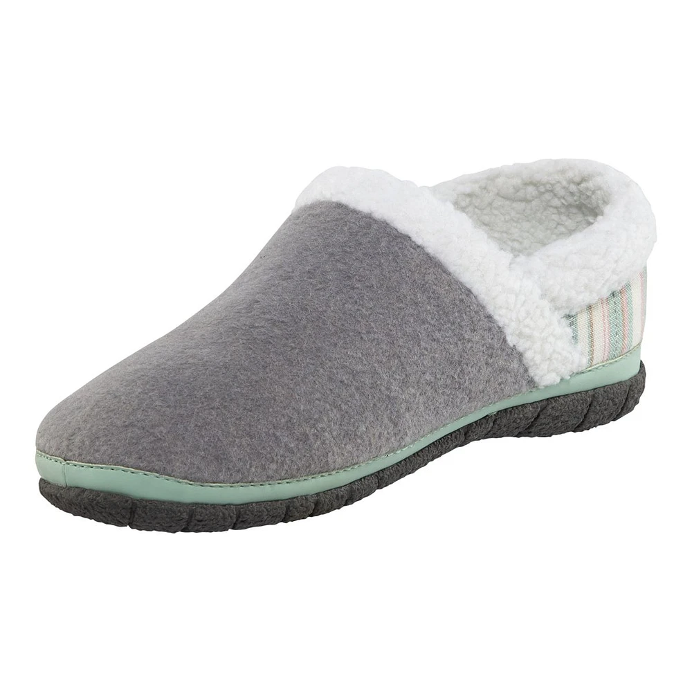 Ripzone Women's Shiloh Slippers, Slip On, Closed Heel, Memory Foam, Canvas