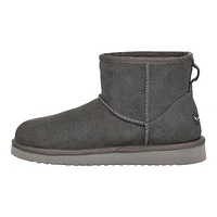 Koolaburra by UGG Women's Koola Mini II Suede Slip-On Faux Fur Winter Boots