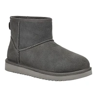 Koolaburra by UGG Women's Koola Mini II Suede Slip-On Faux Fur Winter Boots