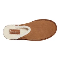 Koolaburra by UGG Women's Sonele Slippers, Slip On, Open Heel, Indoor, Outdoor, Faux Fur, Suede