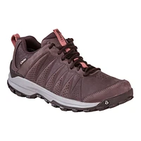 Oboz Women's Sypes Low Leather B-Dry Hiking Shoes